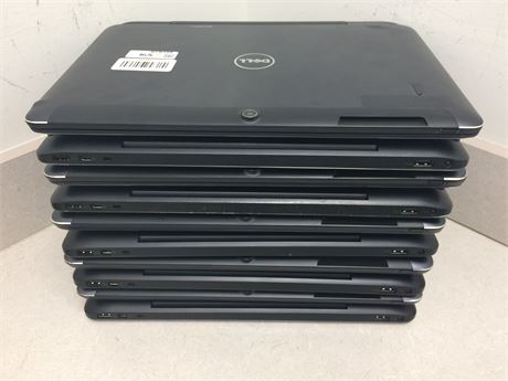 Lot of 10 Dell Latitude 7350's - Intel M-5Y71, 13.2", 8GB RAM, 256GB SSDs, NO OS