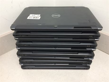Lot of 10 Dell Latitude 7350's - Intel M-5Y71, 13.2", 8GB RAM, 256GB SSDs, NO OS