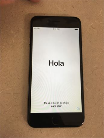 Apple iPhone 6 16GB Space Gray - Carrier Locked AT&T