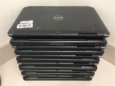 Lot of 12 Dell Latitude 7350's - Intel M-5Y71, 13.2", 8GB RAM, 256GB SSDs, NO OS