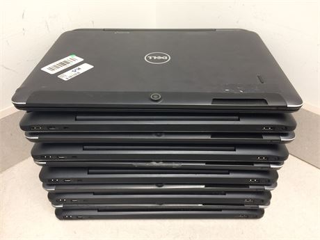 Lot of 10 Dell Latitude 7350's - Intel M-5Y71, 13.2", 8GB RAM, 256GB SSDs, NO OS