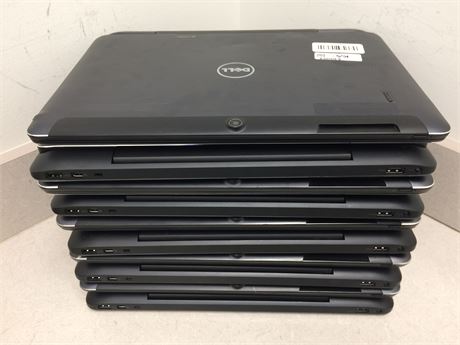Lot of 10 Dell Latitude 7350's - Intel M-5Y71, 13.2", 8GB RAM, 256GB SSDs, NO OS