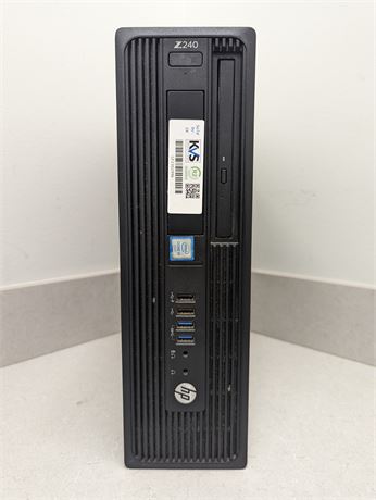 HP Z240 SFF Workstation Desktop - 8GB RAM, 500GB HDD, Intel Core i5-6500