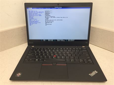 Lenovo ThinkPad T495 - Ryzen 5 Pro 3500U, 256GB NVME SSD, 8GB RAM, NO OS