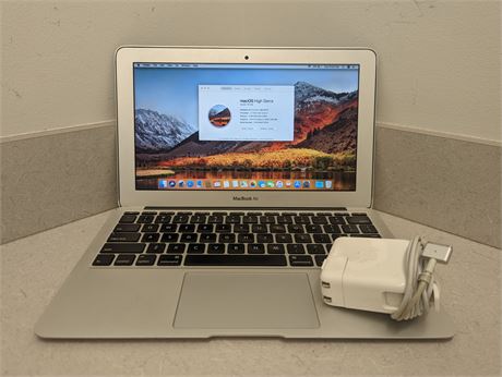 MacBook Air w/ Charger (11-inch, Mid 2012) - 4GB RAM, 60GB SSD, Intel Core i5