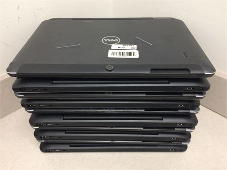 Lot of 10 Dell Latitude 7350's - Intel M-5Y71, 13.2", 8GB RAM, 256GB SSDs, NO OS