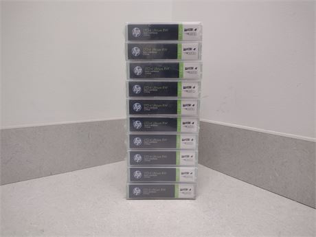 Lot of 10 New in Box HP Data Cartridges 1.6TB
