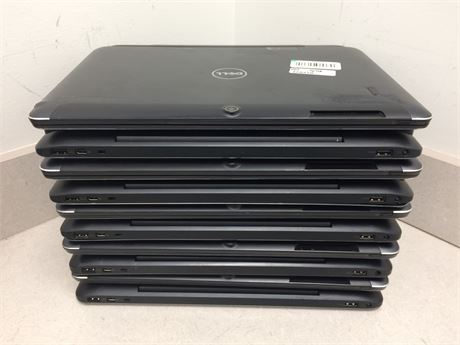Lot of 10 Dell Latitude 7350's - Intel M-5Y71, 13.2", 8GB RAM, 256GB SSDs, NO OS